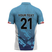 England Cricket Spirit 2026 Zipper Polo Shirt World T20 Edition - Wonder Print Shop