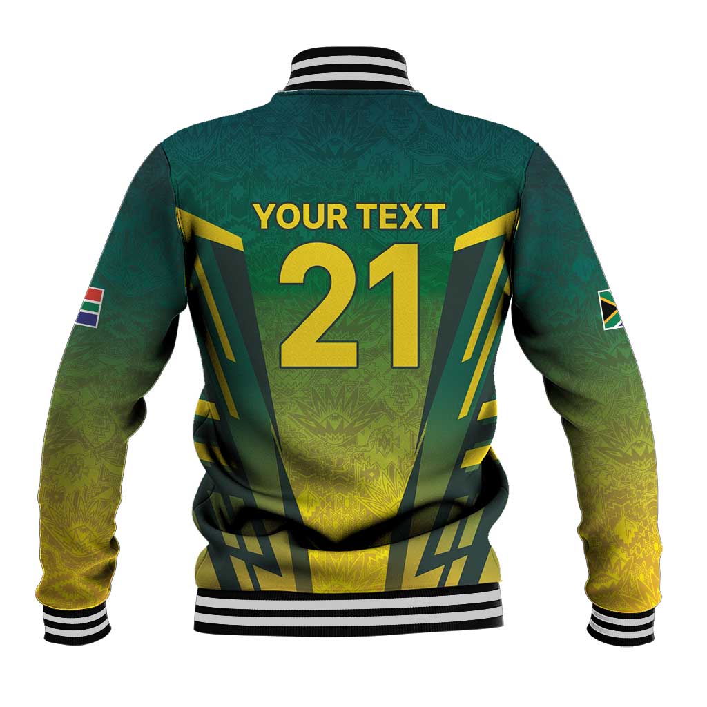 South Africa Cricket Spirit 2026 Baseball Jacket World T20 Edition - Wonder Print Shop