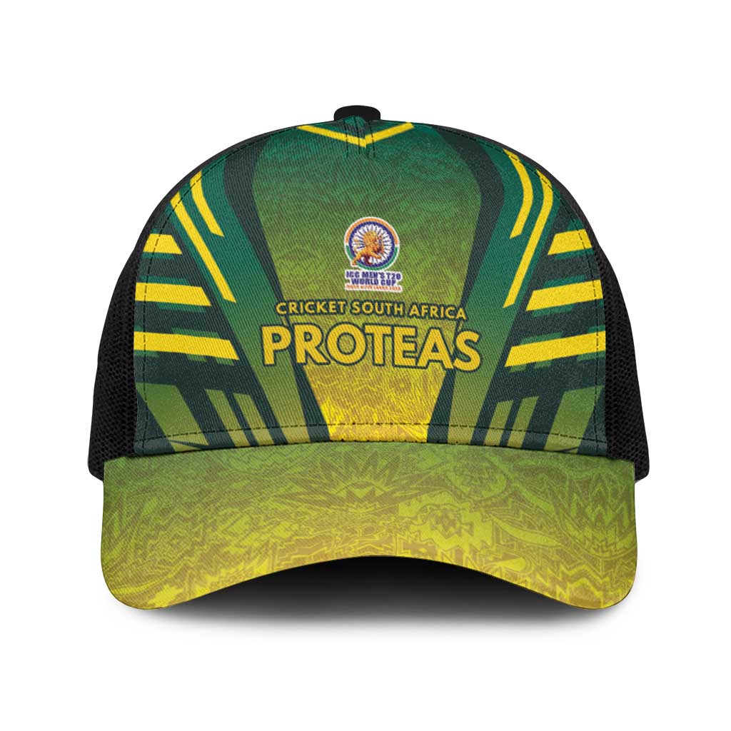 South Africa Cricket Spirit 2026 Baseball Net Cap World T20 Edition - Wonder Print Shop