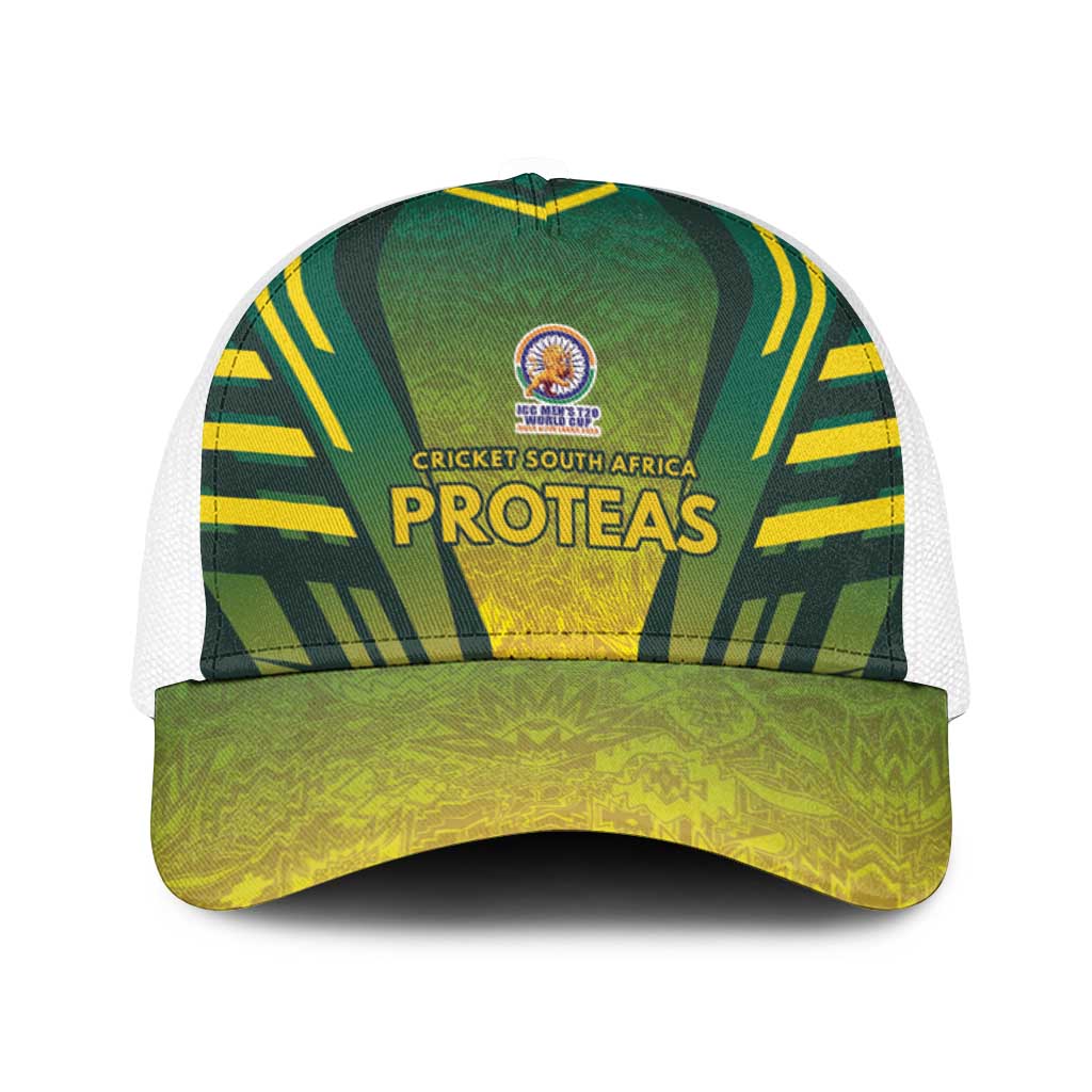South Africa Cricket Spirit 2026 Baseball Net Cap World T20 Edition - Wonder Print Shop