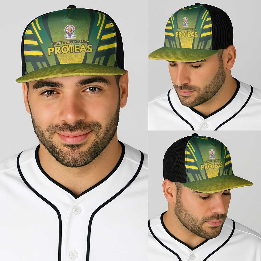 South Africa Cricket Spirit 2026 Baseball Net Cap World T20 Edition - Wonder Print Shop