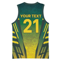 South Africa Cricket Spirit 2026 Basketball Jersey World T20 Edition - Wonder Print Shop