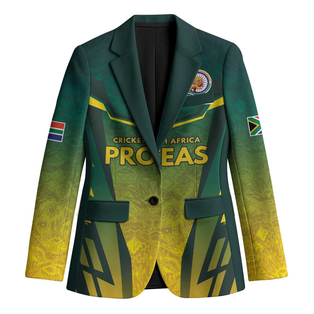 South Africa Cricket Spirit 2026 Blazer World T20 Edition - Wonder Print Shop