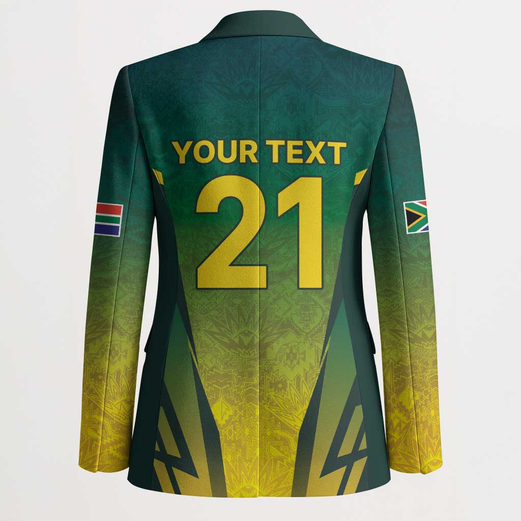 South Africa Cricket Spirit 2026 Blazer World T20 Edition - Wonder Print Shop