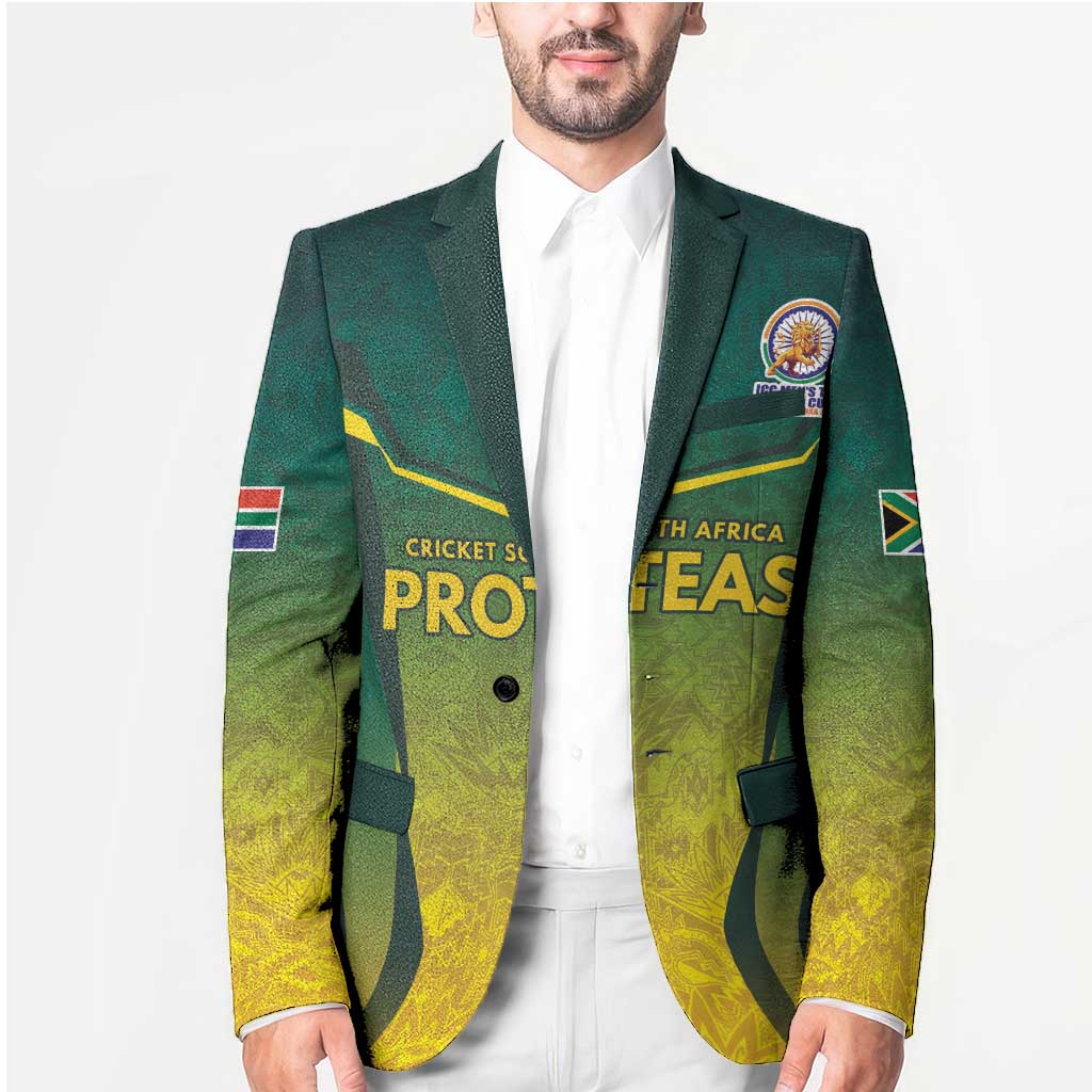 South Africa Cricket Spirit 2026 Blazer World T20 Edition - Wonder Print Shop