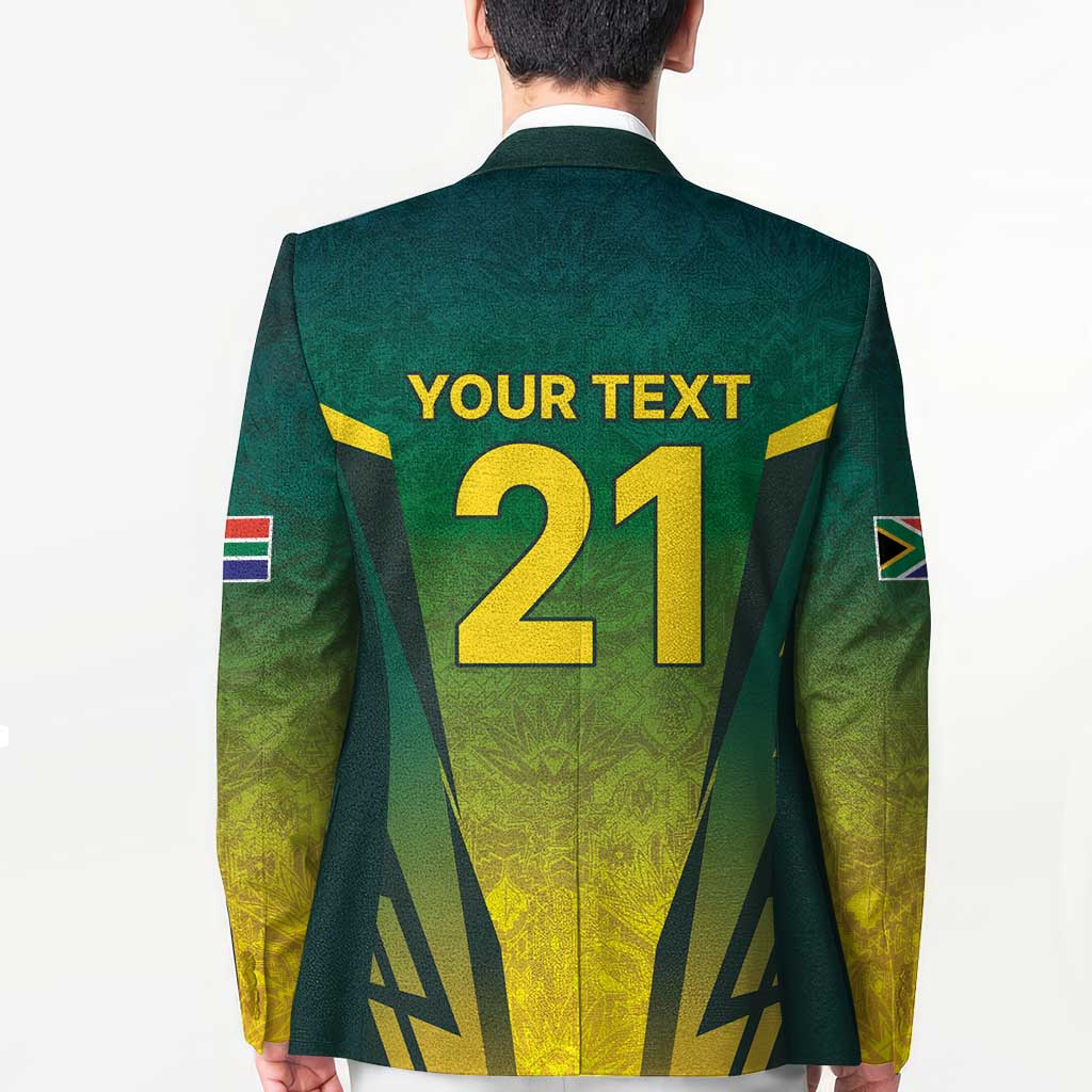 South Africa Cricket Spirit 2026 Blazer World T20 Edition - Wonder Print Shop