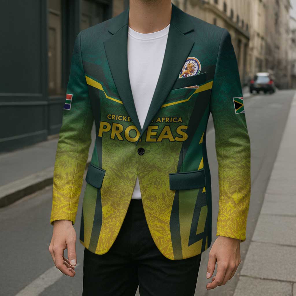 South Africa Cricket Spirit 2026 Blazer World T20 Edition - Wonder Print Shop
