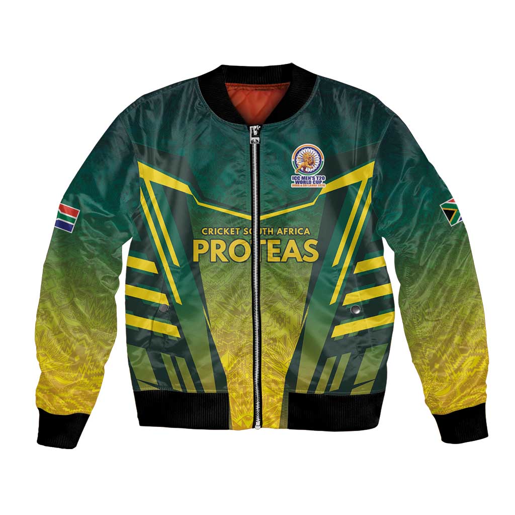 South Africa Cricket Spirit 2026 Bomber Jacket World T20 Edition - Wonder Print Shop