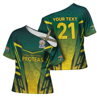 South Africa Cricket Spirit 2026 Cross Shoulder Shirt World T20 Edition - Wonder Print Shop