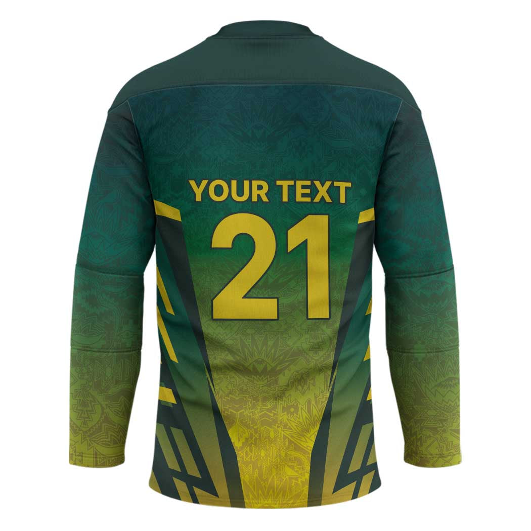 South Africa Cricket Spirit 2026 Hockey Jersey World T20 Edition - Wonder Print Shop