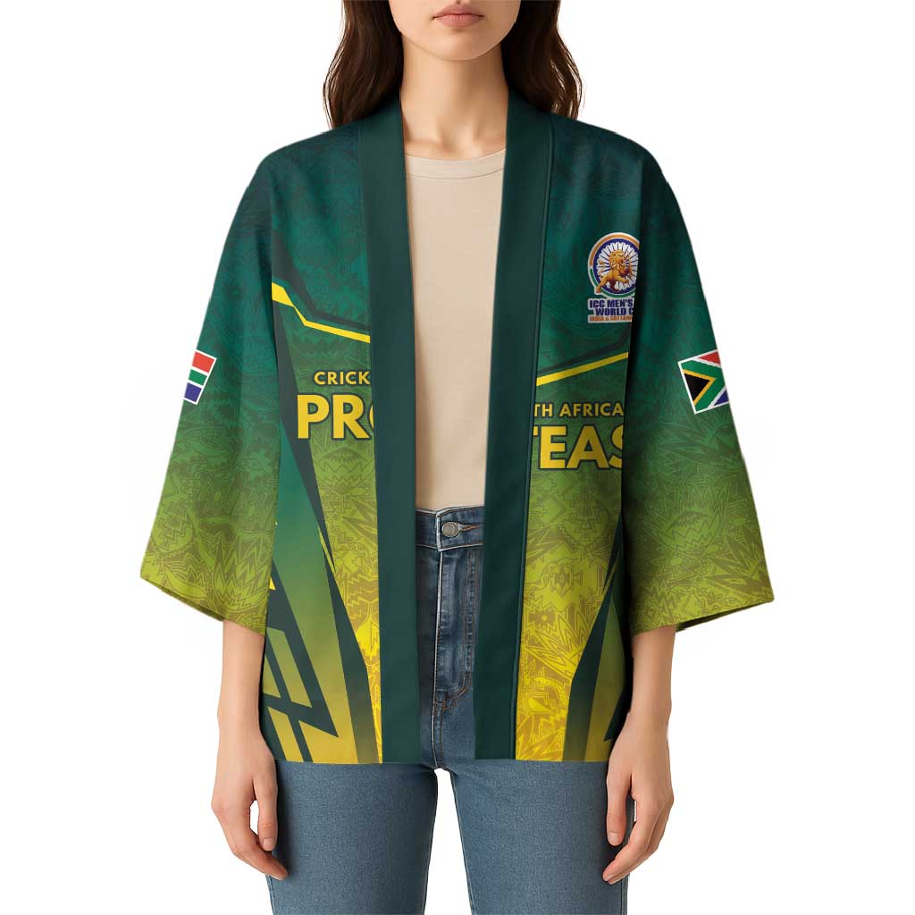 South Africa Cricket Spirit 2026 Kimono World T20 Edition - Wonder Print Shop