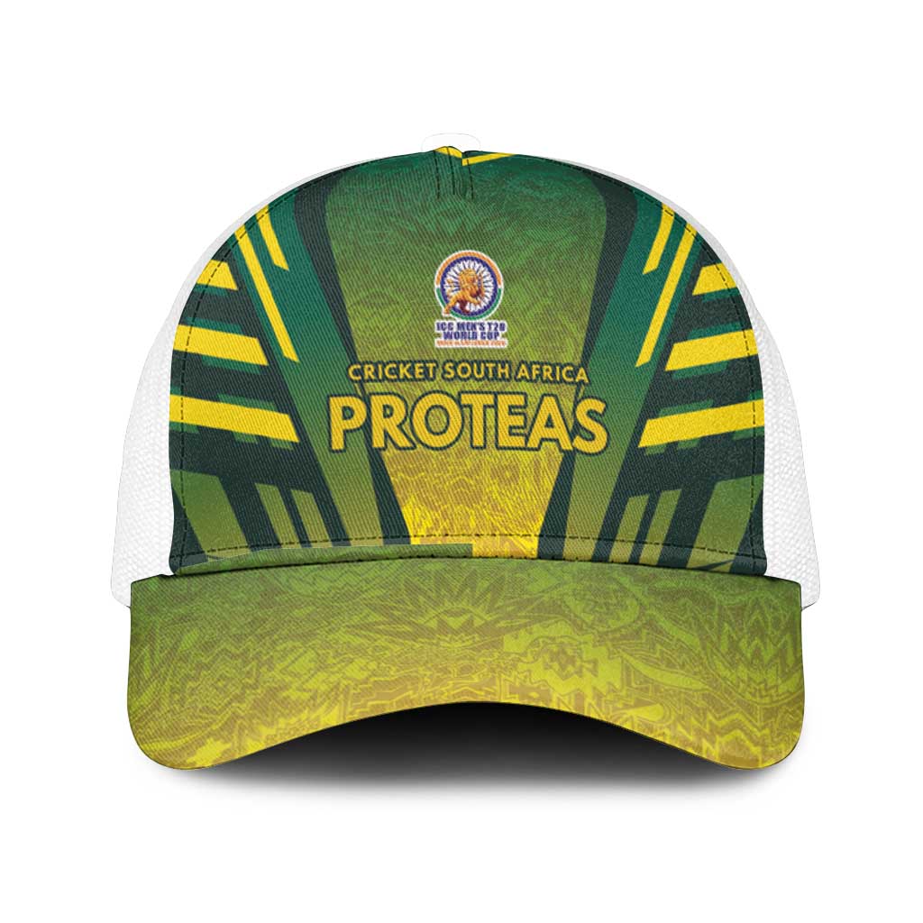 South Africa Cricket Spirit 2026 Mesh Trucker Cap World T20 Edition - Wonder Print Shop