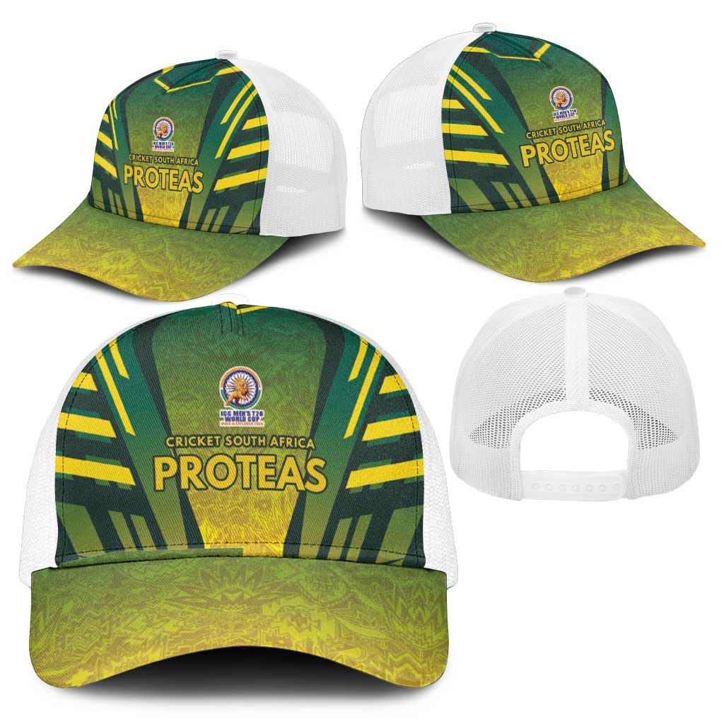 South Africa Cricket Spirit 2026 Mesh Trucker Cap World T20 Edition - Wonder Print Shop