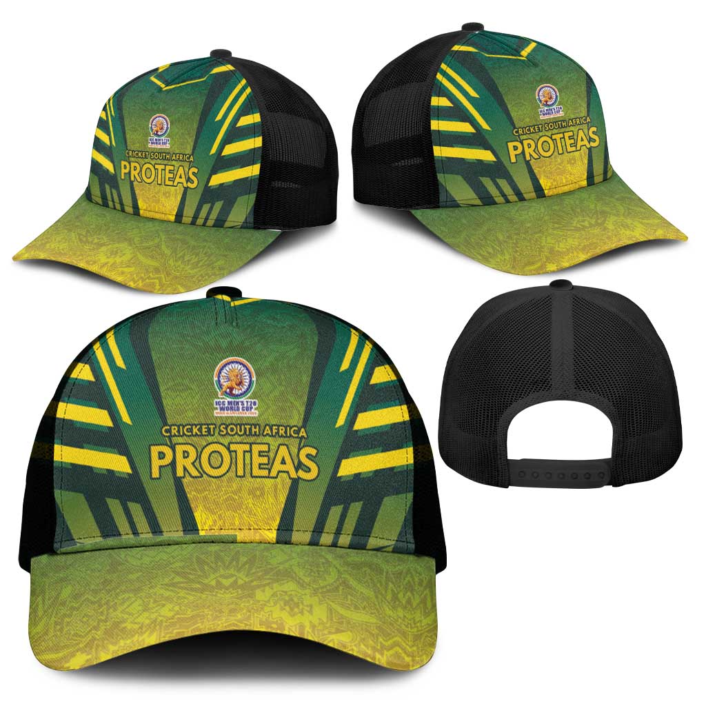 South Africa Cricket Spirit 2026 Mesh Trucker Cap World T20 Edition - Wonder Print Shop