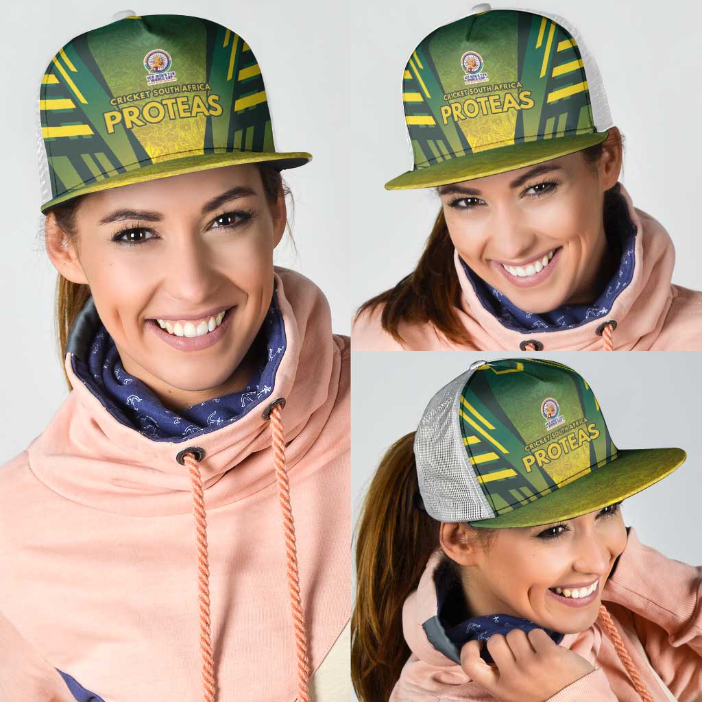 South Africa Cricket Spirit 2026 Mesh Trucker Cap World T20 Edition - Wonder Print Shop