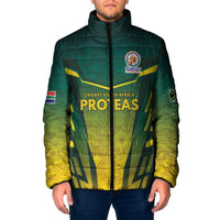 South Africa Cricket Spirit 2026 Padded Jacket World T20 Edition - Wonder Print Shop