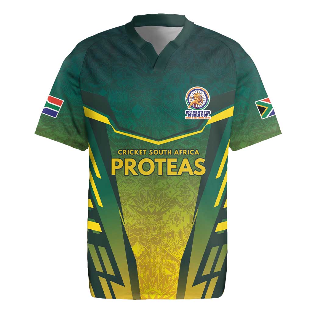 South Africa Cricket Spirit 2026 Rugby Jersey World T20 Edition - Wonder Print Shop