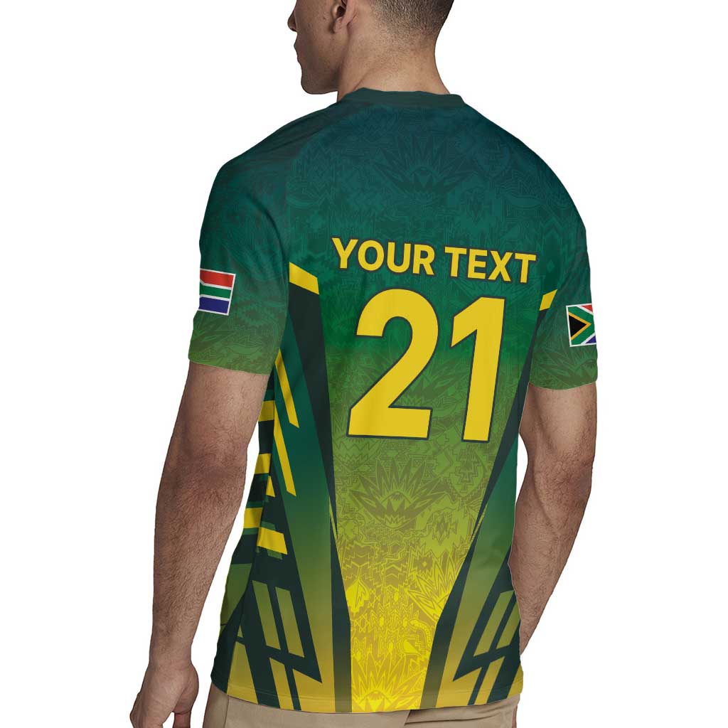 South Africa Cricket Spirit 2026 Rugby Jersey World T20 Edition - Wonder Print Shop