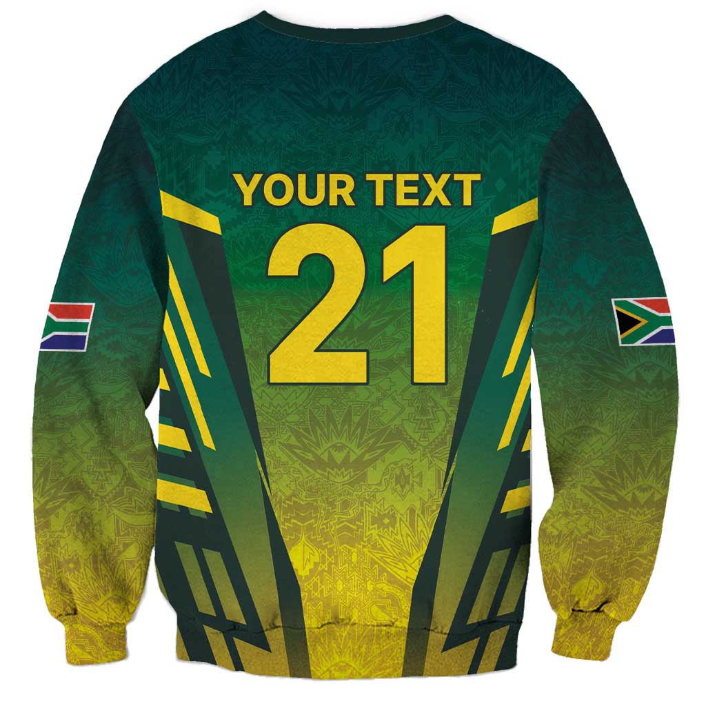 South Africa Cricket Spirit 2026 Sweatshirt World T20 Edition - Wonder Print Shop