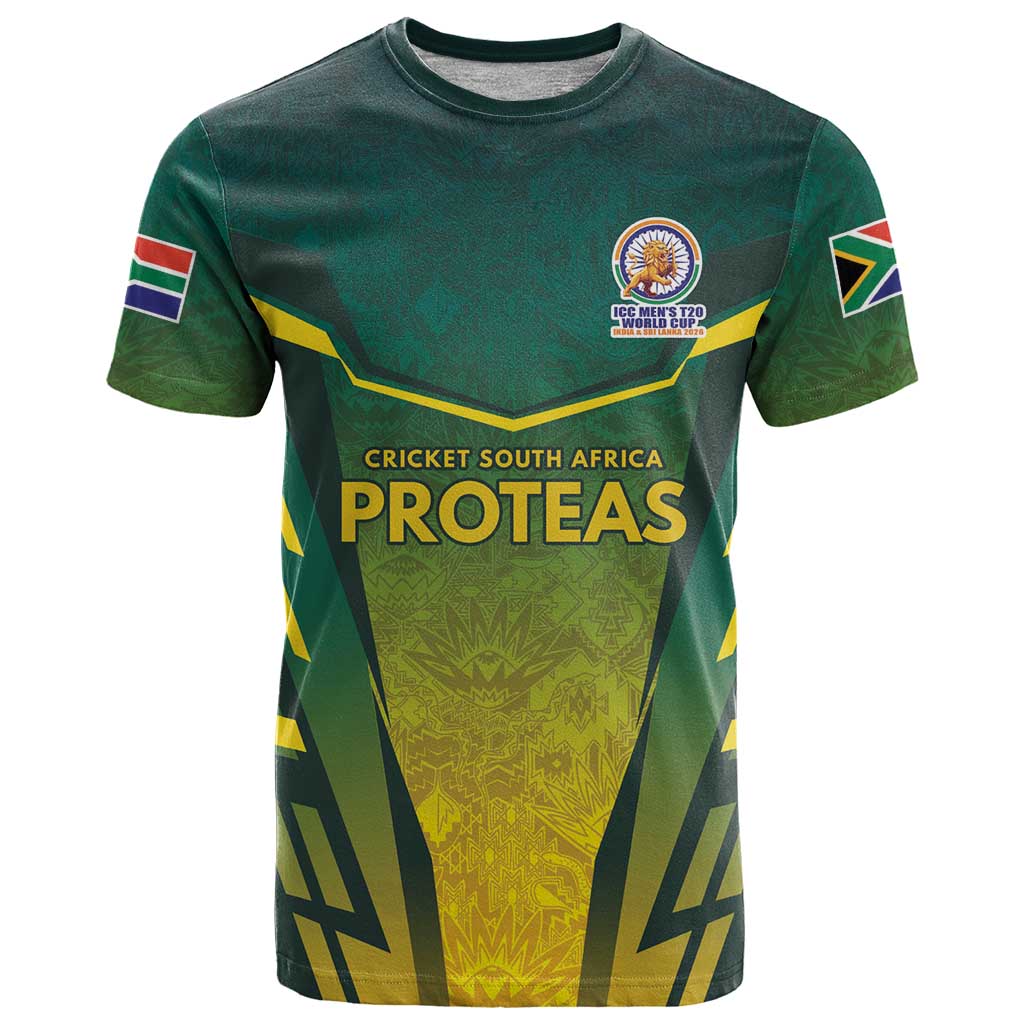 South Africa Cricket Spirit 2026 T Shirt World T20 Edition - Wonder Print Shop
