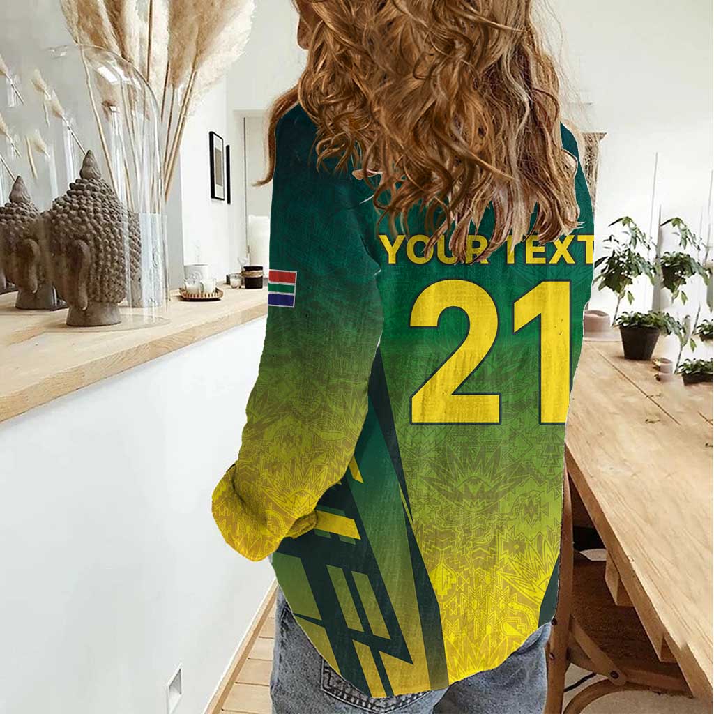 South Africa Cricket Spirit 2026 Women Casual Shirt World T20 Edition - Wonder Print Shop
