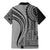 Samoa Siapo Arty Family Matching Mermaid Dress and Hawaiian Shirt Black Style LT9 - Wonder Print Shop