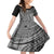 Samoa Siapo Arty Family Matching Off Shoulder Maxi Dress and Hawaiian Shirt Black Style LT9 - Wonder Print Shop