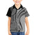 Samoa Siapo Arty Family Matching Summer Maxi Dress and Hawaiian Shirt Black Style - Wonder Print Shop