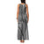 Samoa Siapo Arty Family Matching Tank Maxi Dress and Hawaiian Shirt Black Style - Wonder Print Shop