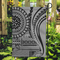 Samoa Siapo Arty Garden Flag Black Style - Wonder Print Shop