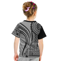 Samoa Siapo Arty Kid T Shirt Black Style - Wonder Print Shop