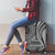 Samoa Siapo Arty Luggage Cover Black Style - Wonder Print Shop