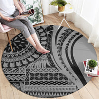 samoa-siapo-arty-round-carpet-black-style