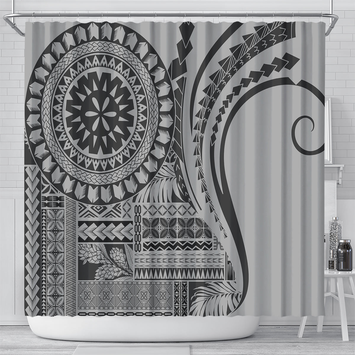 samoa-siapo-arty-shower-curtain-black-style