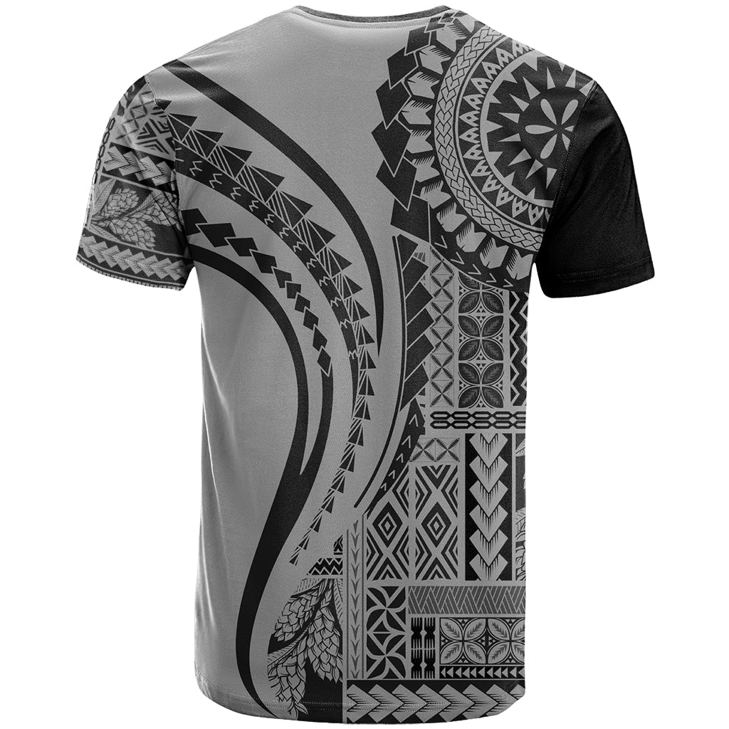 Samoa Siapo Arty T Shirt Black Style - Wonder Print Shop