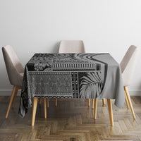 Samoa Siapo Arty Tablecloth Black Style - Wonder Print Shop
