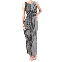 Samoa Siapo Arty Tank Maxi Dress Black Style - Wonder Print Shop