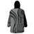 Samoa Siapo Arty Wearable Blanket Hoodie Black Style - Wonder Print Shop