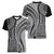 Samoa Siapo Arty Women V Neck T Shirt Black Style - Wonder Print Shop