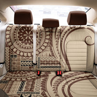 Samoa Siapo Arty Back Car Seat Cover Brown Style LT9 - Wonder Print Shop