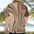Samoa Siapo Arty Hawaiian Shirt Brown Style - Wonder Print Shop