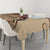 Samoa Siapo Arty Tablecloth Brown Style - Wonder Print Shop
