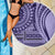 Samoa Siapo Arty Beach Blanket Purple Style LT9 - Wonder Print Shop