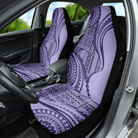 Samoa Siapo Arty Car Seat Cover Purple Style LT9 - Wonder Print Shop