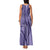 Samoa Siapo Arty Family Matching Tank Maxi Dress and Hawaiian Shirt Purple Style - Wonder Print Shop