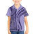 Samoa Siapo Arty Family Matching Tank Maxi Dress and Hawaiian Shirt Purple Style - Wonder Print Shop