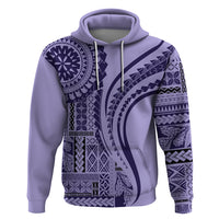 Samoa Siapo Arty Hoodie Purple Style - Wonder Print Shop
