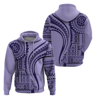 Samoa Siapo Arty Hoodie Purple Style - Wonder Print Shop