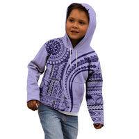 Samoa Siapo Arty Kid Hoodie Purple Style - Wonder Print Shop