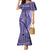 Samoa Siapo Arty Mermaid Dress Purple Style - Wonder Print Shop
